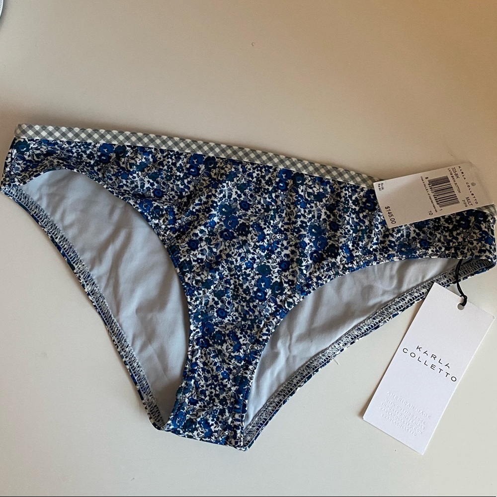 NWT! Karla Colletto lapis bikini bottom